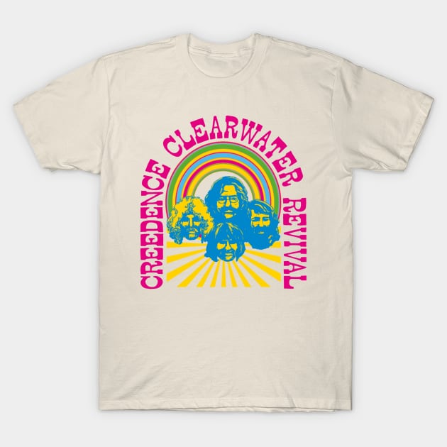 Creedence Clearwater Revival T-Shirt by HAPPY TRIP PRESS